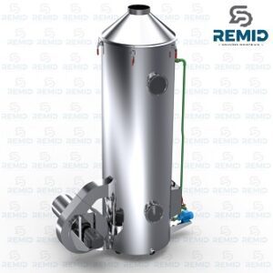 Lavadores de gases e pó